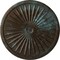 Ekena Millwork Leandros Ceiling Medallion (Canopies up to 5"), 33 1/8"OD x 3 1/2"ID x 1 3/8"P, Bronze Blue Patina CM33LEBBS - alternate 1
